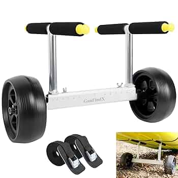 Wheeleez【ホイリーズ】カヤックカート Kayak/Canoe Cart with Tuff-Tire Wheels - HotShot Products